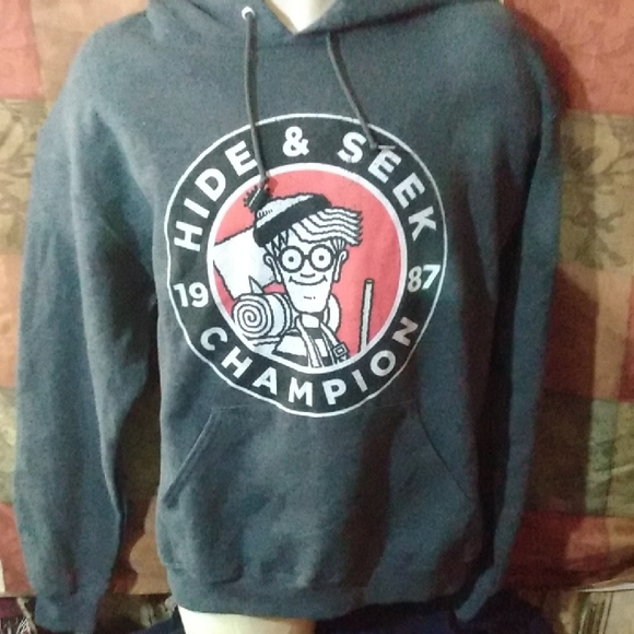 Jerzees Other - Hide & Seek Champion Gray Hoodie Brand Is Jerzees Nublend Size M